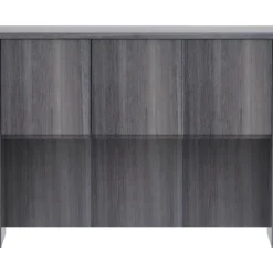 Lorell Essentials Series Stack-on Hutch with Doors