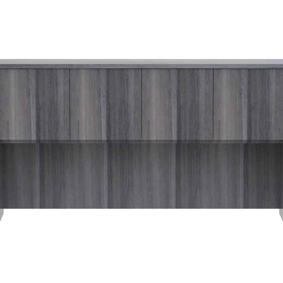 Lorell Essentials Series Stack-on Hutch with Doors