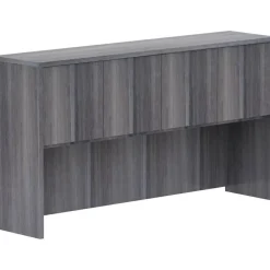 Lorell Essentials Series Stack-on Hutch with Doors