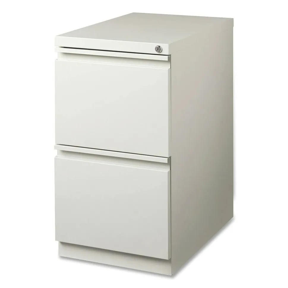Lorell 23" File/File Mobile File Cabinet with Full-Width Pull