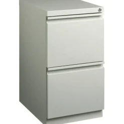 Lorell 20" File/File Mobile File Cabinet with Full-Width Pull