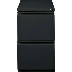 Lorell 20" File/File Mobile File Cabinet with Full-Width Pull
