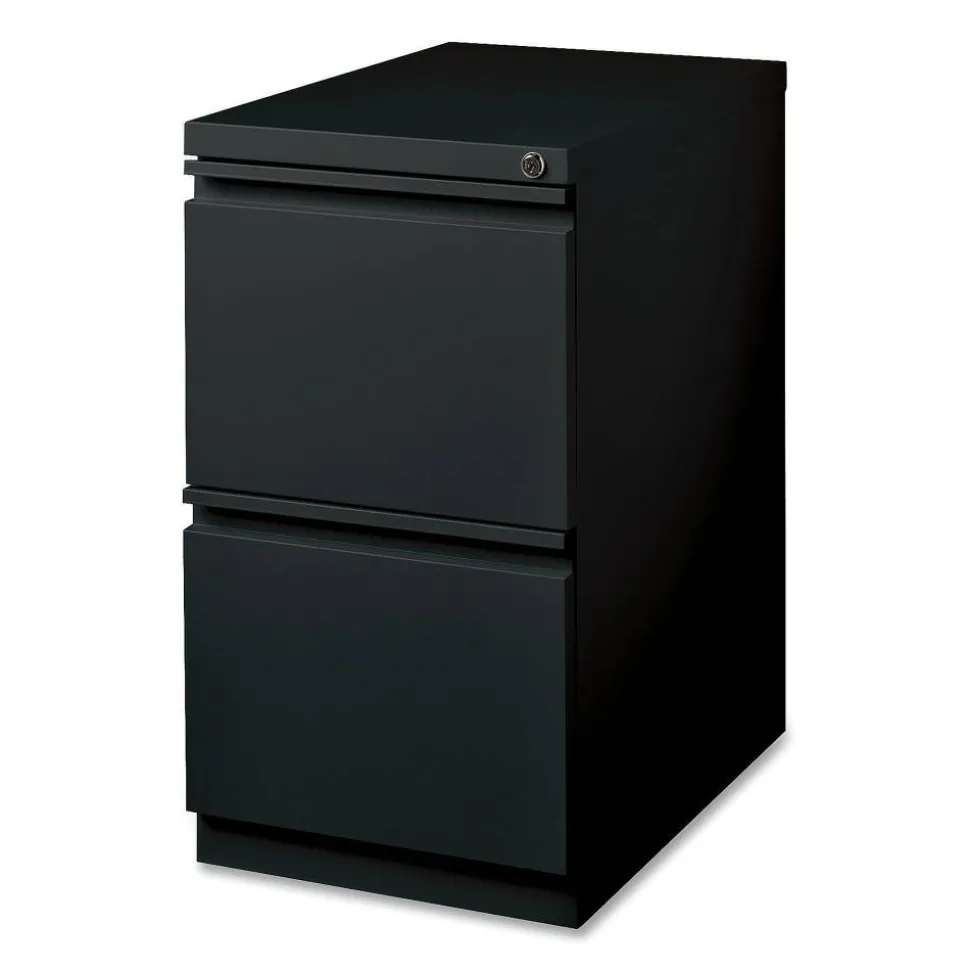 Lorell 20" File/File Mobile File Cabinet with Full-Width Pull