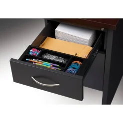 Lorell Fortress Modular Series Right-pedestal Credenza