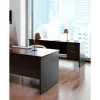 Lorell Fortress Modular Series Double-Pedestal Desk