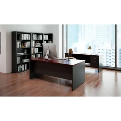 Lorell Fortress Modular Series Double-Pedestal Desk