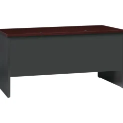 Lorell Fortress Modular Series Double-pedestal Credenza
