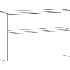Lorell Fortress Modular Series Left-Pedestal Desk