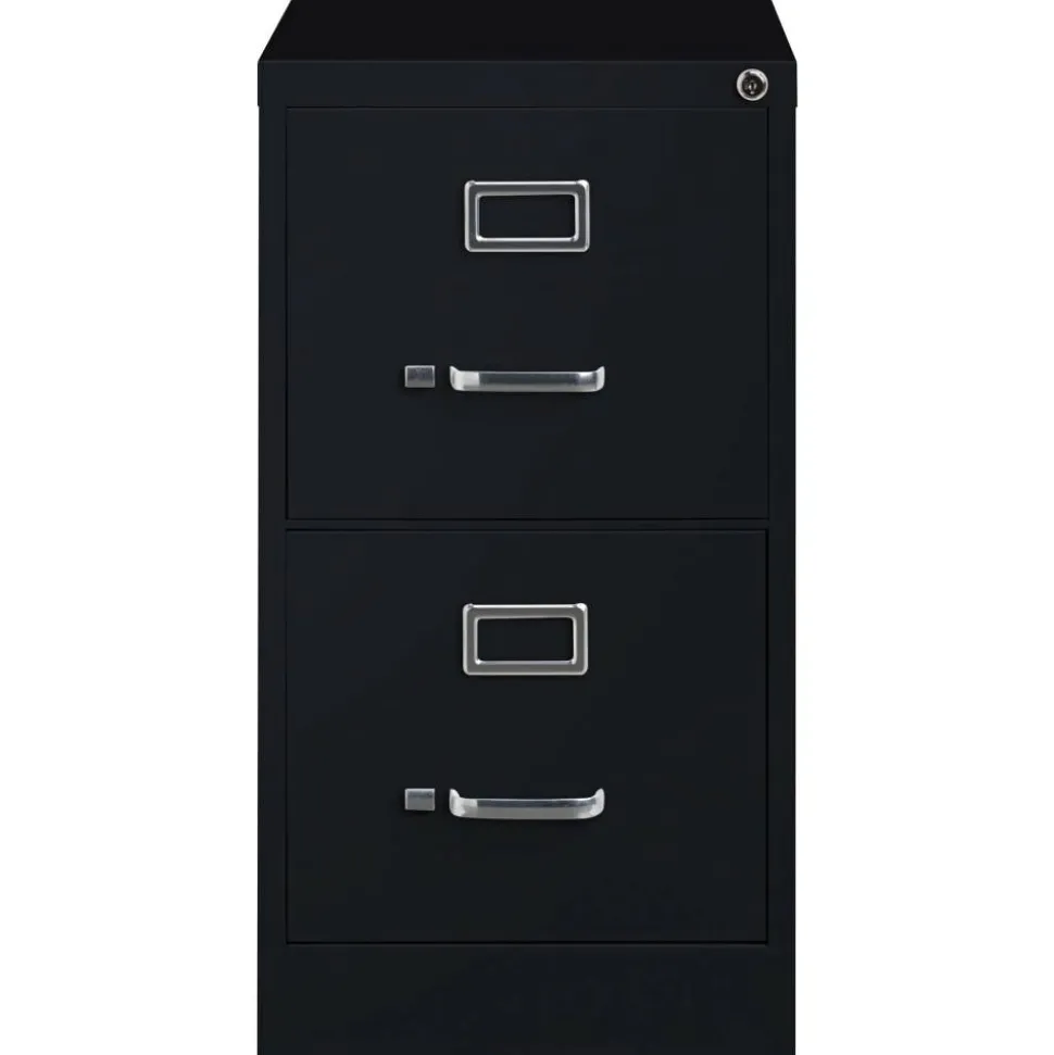 Lorell Fortress Series 26-1/2" Commercial-Grade Vertical File Cabinet