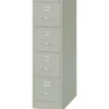 Lorell Fortress Series 26-1/2" Commercial-Grade Vertical File Cabinet