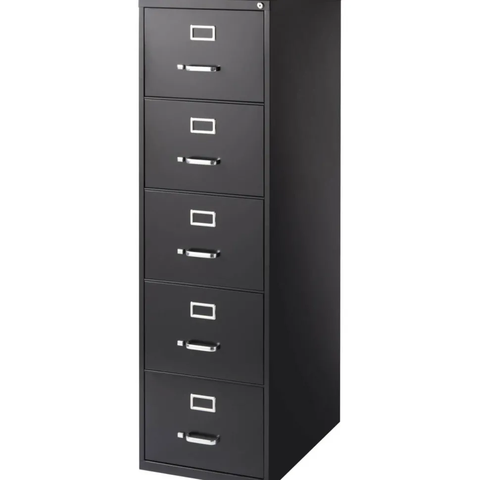Lorell Fortress Series 26-1/2" Commercial-Grade Vertical File Cabinet