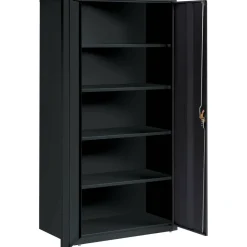 Lorell Fortress Series Steel Storage Cabinet 5-Shelf Adjustable, 24