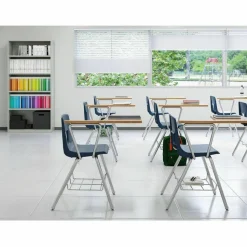 Lorell Fortress Series Steel Modular Shelving Bookcase, 5-Shelf, 72
