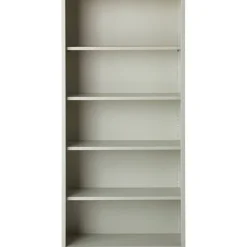 Lorell Fortress Series Steel Modular Shelving Bookcase, 5-Shelf, 72