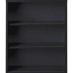 Lorell Fortress Series Steel Modular Shelving Bookcase, 3-Shelf, 42