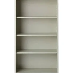 Lorell Fortress Series Steel Modular Shelving Bookcase, 4-Shelf, 60