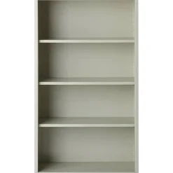 Lorell Fortress Series Steel Modular Shelving Bookcase, 4-Shelf, 60