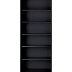 Lorell Fortress Series Steel Modular Shelving Bookcase, 6-Shelf, 82