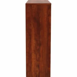 Lorell 36"H 3-Shelf Bookcase, Cherry