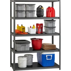 Lorell Iron Horse 3200 lb Capacity Riveted Shelving