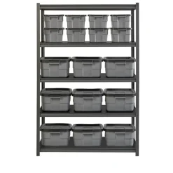 Lorell Iron Horse 3200 lb Capacity Riveted Shelving