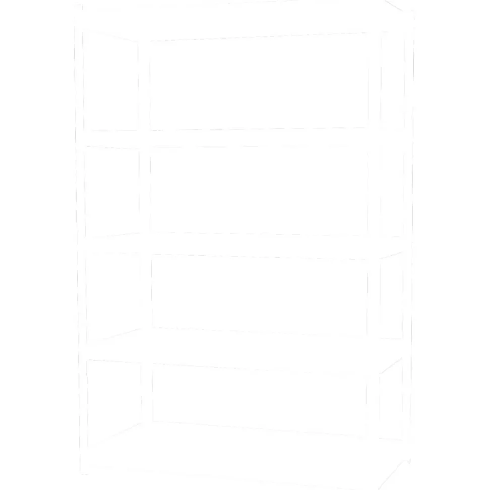 Lorell Iron Horse 2300 lb Capacity Riveted Shelving - 5 Shelf(ves) - 72" x 48"x 24" Depth - 30% Recycled - Black - Steel, Particleboard - 1 Each