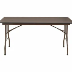 Lorell Laminate Economy Folding Table, 29