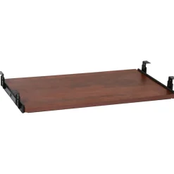 Lorell Laminate Universal Keyboard Tray, Cherry