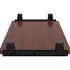 Lorell Laminate Universal Keyboard Tray, Mahogany