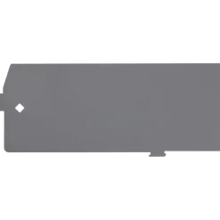 Lorell Lateral File Dividers, Black, Pack Of 10