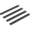 Lorell Lateral File Front-To-Back Rail Kit, Platinum Gray, Set Of 4