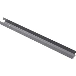 Lorell Lateral File Front-To-Back Rail Kit, Platinum Gray, Set Of 4