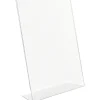 Lorell L-base Slanted Sign Holder Stand