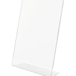 Lorell L-base Slanted Sign Holder Stand