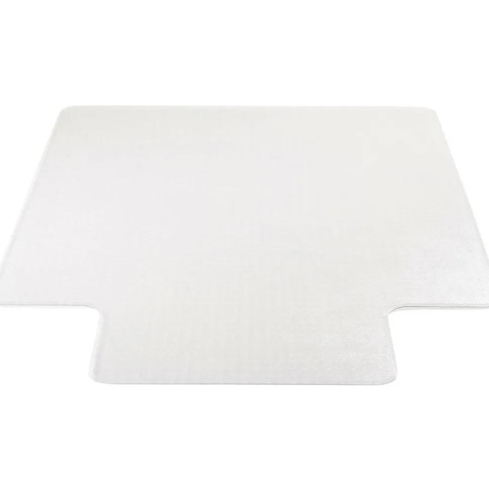 Lorell Lipped Chair Mat for Medium-Pile Carpet - 45" x 53"