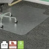 Lorell Lipped Chair Mat for Medium-Pile Carpet - 36" x 48"