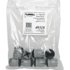 Lorell LLR49318 Hard Floor Savers Slip-On Covers, 1 1/2
