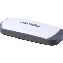 Lorell Magnetic Rare Earth Dry-Erase Board Eraser, Red/White