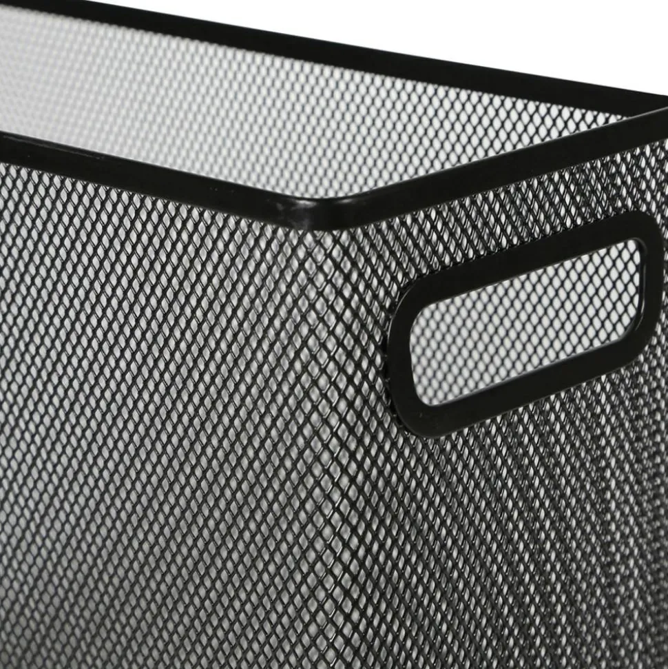 Lorell Mesh Desktop Hanging File Folder, Letter-Size, Black