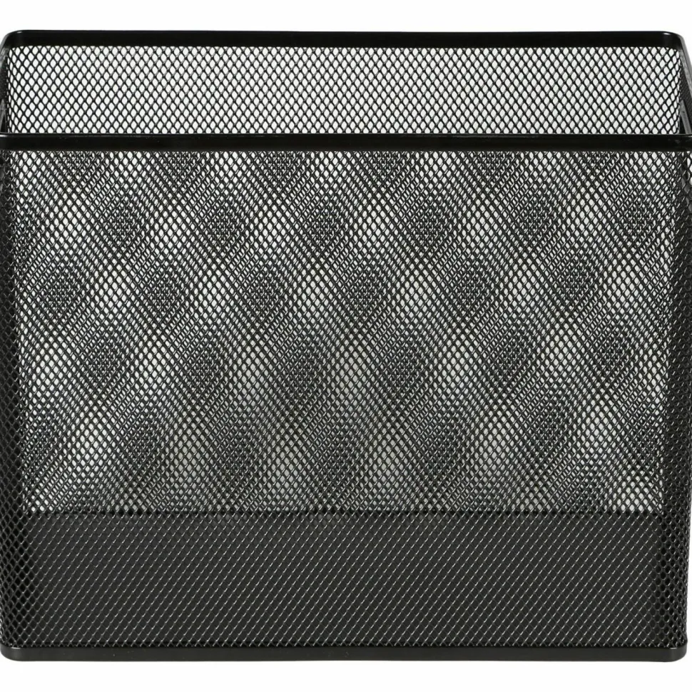 Lorell Mesh Desktop Hanging File Folder, Letter-Size, Black