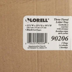 Lorell Mesh 3-Tier Mesh Document Tray