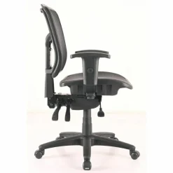 Lorell Mid-Back Mesh Swivel Office Chair