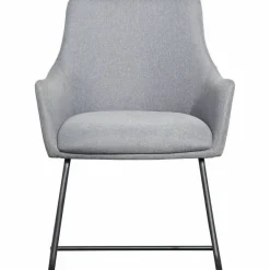 Lorell Mid-century Modern Flannel Guest Chair