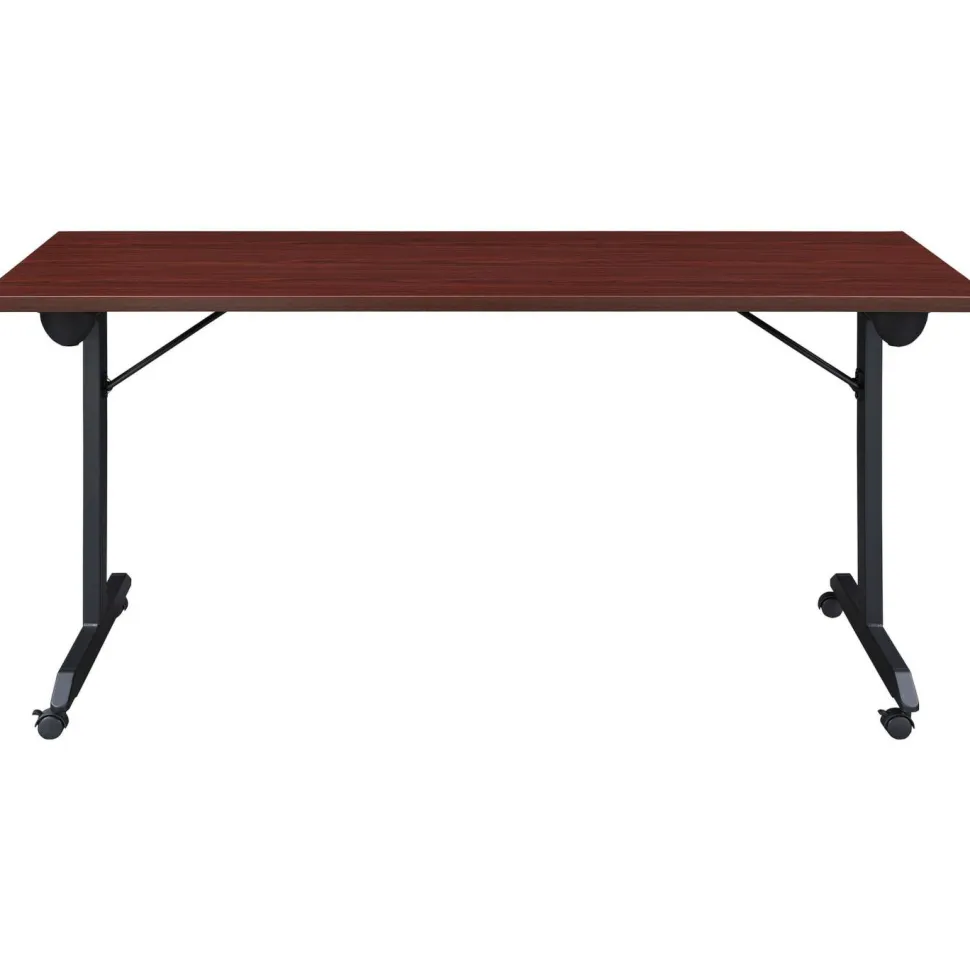 Lorell Mobile Folding Training Table