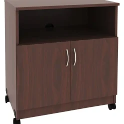 Lorell Mobile Machine Stand with Shelf, 30.75