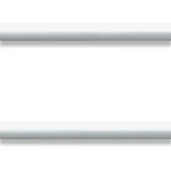 Lorell Modern Laminate Drawer Pulls, 1-1/8"H x 5-7/8"W x 5/8"D, Silver, Pack Of 2 Pulls