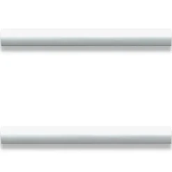 Lorell Modern Laminate Drawer Pulls, 1-1/8