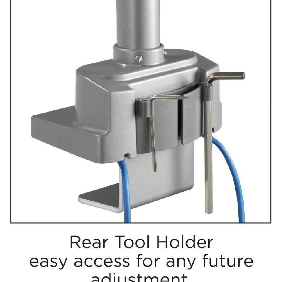 Lorell Mounting Arm for Monitor - Gray