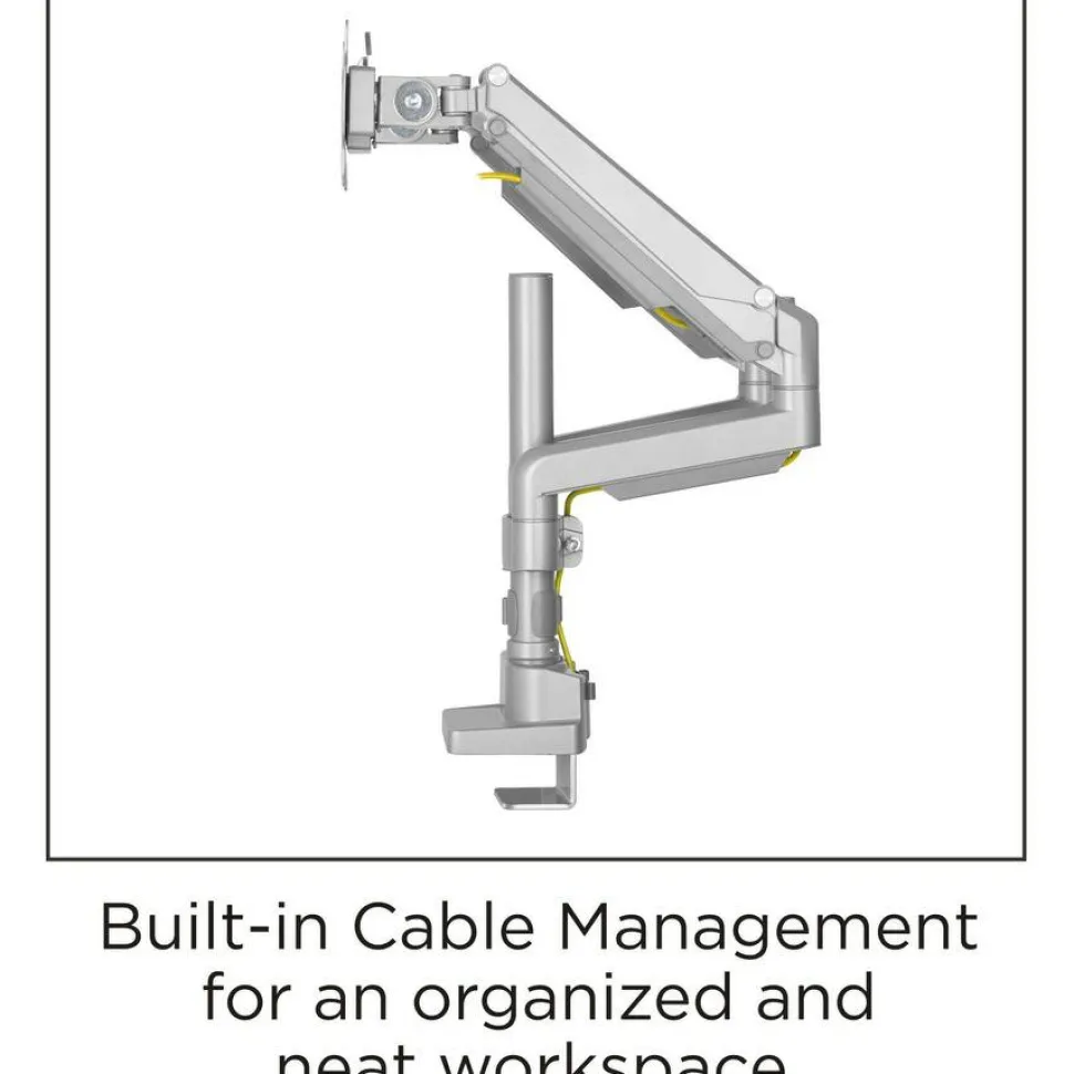 Lorell Mounting Arm for Monitor - Gray