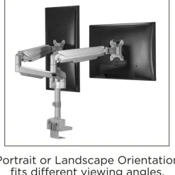 Lorell Mounting Arm for Monitor - Gray